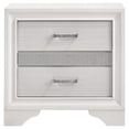 thumbnail image 3 of Miranda 3-drawer Nightstand Bedside Table White, 3 of 12