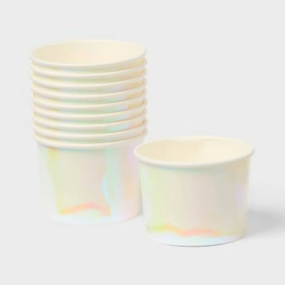Iridescent Treat Cup 10ct - Spritz
