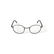 Walmart Men's FM17267B Round Prescription Eyeglasses with Case, Gunmetal