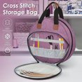 thumbnail image 2 of serony Oxford Cloth Handbag Versatile Storage Solution stitch supplies For Busy Craftsmen On Go Cross Stitch Storage Bag, 2 of 6