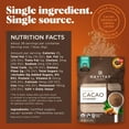 thumbnail image 2 of Navitas Organics Cacao Powder, 8oz. Bag, 15 Servings  Organic, Non-GMO, Fair Trade, Gluten-Free, 2 of 8