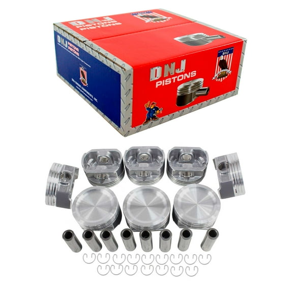 DNJ P4151 Standard size Piston Set Fits Cars & Trucks 00-11 Ford Crown Victoria 4.6L SOHC 16v