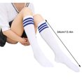 thumbnail image 2 of Guardurnaity Rayas Muslo Calcetines altos Estilo simple Juegos deportivos Calentadores Día de San Valentín Mujeres Accesorios para el diario Type3, 2 of 4
