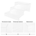 thumbnail image 4 of WHAMVOX 1Pcs Freestanding Shoe Rack Acrylic Organize Items for Office Supplies Storage, 4 of 7