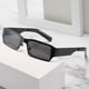 thumbnail image 3 of Gafas de terre Retro para mujer y hombre gafas de terre cuadradas pequeñas de Vintage gafas de protección Bck_Gray BLESIY gafas de sol rectangulares, 3 of 8