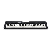 Casio Casiotone Compact Lightweight Built-In Speakers Portable Keyboard, Black