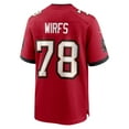 thumbnail image 3 of Men's Nike Tristan Wirfs  Red Tampa Bay Buccaneers  Game Jersey, 3 of 6