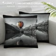 thumbnail image 3 of Orinice Balloons Graphic Decorative Throw Pillow Cover for Home Couch Living Room Bed Sofa Soft and Durable 24x24in, 3 of 5