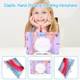 thumbnail image 2 of For iPad mini 1 2 3 4 5 Case, Soft Silicone Drop Protection Rotating Kickstand with Shoulder Strap Pencil Holder Kids Friendly Lightweight Case for iPad mini 5th 4th 3rd 2nd 1st Gen 7.9", Purple, 2 of 6
