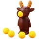 thumbnail image 1 of Juguete de reno navideño, bolas de espuma para disparar animales, 4 bolas incluidas, 1 of 5