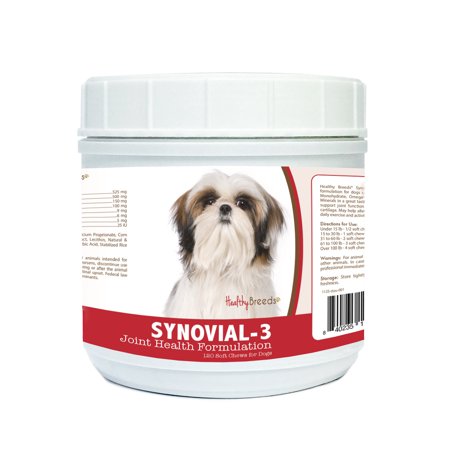 Healthy Breeds Synovial-3 Joint Health Formulation Soft Chews for Shih Tzu , 120 Count