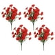 thumbnail image 1 of Flores de enredadera de simulación roja realistas artificiales, 1 of 5