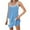AA-Blue, variant on lcziwo Womens Tennis Athletic Romper Mini Dress with Built in Shorts Summer Loose Fit Sleeveless Workout Onesie Short Jumpsuits Vacation Outfits Blue L Birthday Gifts