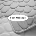 thumbnail image 2 of Memory Foam Bath Mat Non Slip Bath Mat Premium Water Absorbent Bath Mat, 2 of 5