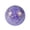 Purple, variant on 2.4-Inch Slow Rebound Stress Relief Ball, Aurora Sequined Compression Decompression Ball for Adult Relaxation, Maltose Material Hand Fidget Sensory Tool, Yellow