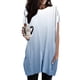 thumbnail image 1 of MKLEKYY Camisetas Camiseta Informal Holgada De Verano Para Mujer, Cuello Redondo, Manga Corta, Túnica Con Bolsillos, 1099 Talla L, 1 of 3
