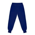 thumbnail image 4 of Erwazi Toddler Kids Boys Girls Sweatpants Casual Elastic Waist Drawstring Athletic Joggers Pants Size 5-15 Years, 4 of 5