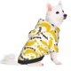 thumbnail image 2 of Fotbe Banana Fruit Sudadera con Estampado para Perros Pequeños – Suéter con Capucha para Mascotas, Tela Suave de Forro Polar con Bolsillo-Medium, 2 of 7