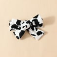 thumbnail image 5 of WIBACKER Newborn Baby Girl Summer Outfits Cow Printed Short Sleeve Romper Floral Shorts Clothes with Headband, 5 of 12