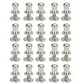 thumbnail image 4 of Nail Rivet Rivet Screw Rivet Screw Set Round Head Rivet Screw Round Head Rivet Screw Set 20 Sets Screw Nail Rivet Copper Round Head Stud Spot Screwback For Bracelet Bag Clothes, 4 of 8