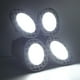 thumbnail image 5 of Lámpara de garaje, E27, luz deformable de 4 hojas de alto brillo, lámpara de jardín, respuesta rápida, 5 of 11