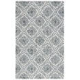 thumbnail image 2 of SAFAVIEH Abstract Drew Abstract Wool Area Rug, Dark Blue/Gray, 6' x 9', 2 of 11