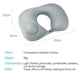 thumbnail image 3 of Almohada Inflable De Prensa Almohada Inflable De Viaje En Forma De U Para El Cuello Cateissary HA024853-01, 3 of 5