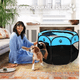 thumbnail image 4 of Casa Corral  Bloosom Mascotas Plegable Portátil Multifuncional Azul, 4 of 4