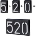 thumbnail image 6 of LINLIN Solar House Number Light Outside,Waterproof Led Light Up Address Mailbox Door Signs Illumination Doorplate Solar Night Lamp House Number Outdoor Lighting Porch Lights, 6 of 10