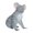 wombat, variant on S SERENABLE Koala Animal Sculpture Koala Bear Figurine Home Decor Koala Figurines Toy Garden Forest Ornament for Photo Props Cake Toppers baby