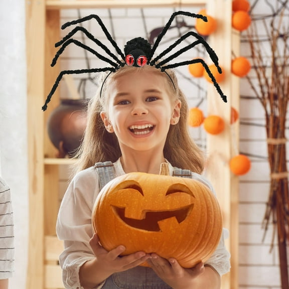 Nilvkv Halloween Spider Headdress Funny Spider Masqueraden Hair Spider Headdress Headband Spider Decorations Spider Cute Funny Gift, Home Decor
