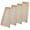 Sandstone, variant on 24" Decorative Resin Downspout Rain Splash Block with Stone Texture 4pk - Hunter Green