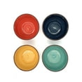 thumbnail image 2 of Gibson Home Color Speckle Multi Color Ceramic Bowl Sets Red, Yellow, Blue, Turquoise (Cereal Bowl Set (4pc)), 2 of 6