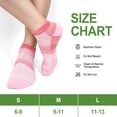 thumbnail image 7 of UNEEI Bamboo Viscose Diabetic Ankle Socks: Wide Calf Diabetic Socks with Seamless Toe - 6 Pairs Non Binding Neuropathy Socks for Women Men, Size 11-13, 7 of 7