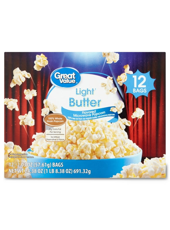 Great Value Popcorn in Popcorn