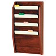thumbnail image 3 of Wooden Mallet 4 Pocket Chart Holder in Mahogany, 3 of 3