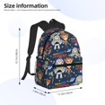 thumbnail image 2 of Toy Adventure Inspired Backpack for Men and Women, Vivid Animation Art Laptop Bag and Travel Daypack, 2 of 6