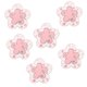 thumbnail image 1 of Sakura Coaster Cherry Blossom Taza de silicona Posavasos Cute Flower Coaster Antideslizante Vajilla de té Posavasos para bebidas Bdliv,11 Feliz Sencillez, 1 of 5