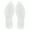White, variant on Tnobhg 1 Pair Shoe Soles Repair Replacement Wear Resistant Non-Slip Thick Cut Freely Simple Installation Rubber Shoe Out Soles