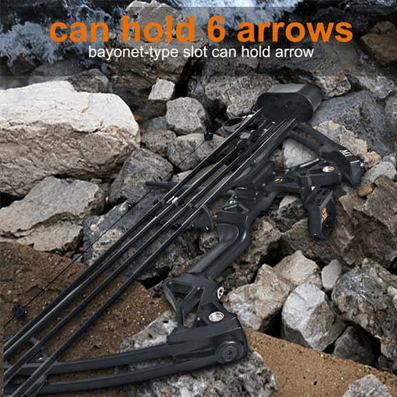 2X Universal Archery Quiver for Compound Bow Hold 6 Arrows