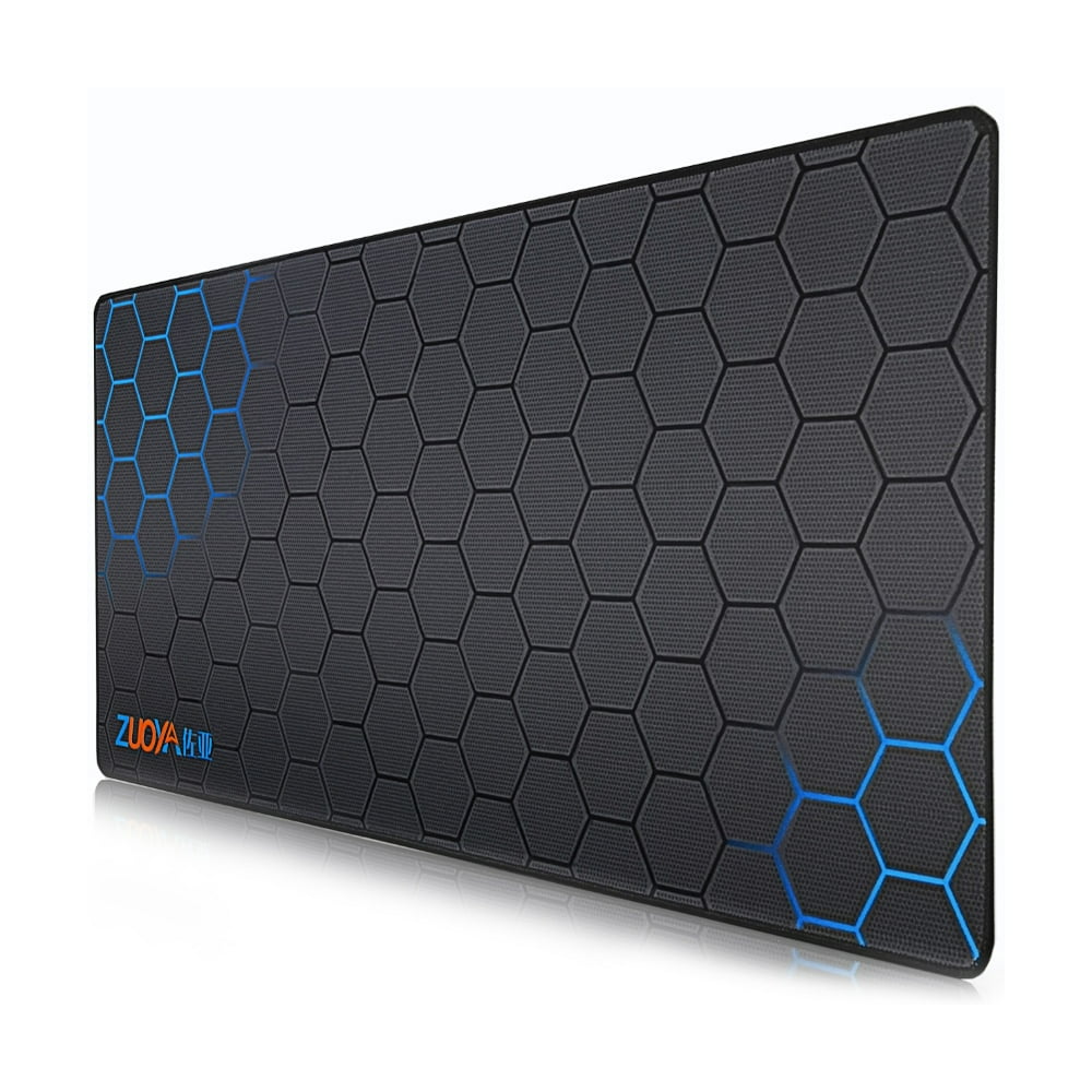 SPRING PARK Antislip Natural Rubber Locking Edge Gaming Mouse Pad Mat, Large Mousepad with