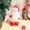Red, variant on Christmas Santa Claus Lamp, Christmas Decorative Santa Claus LED Lamp for Bedroom Desktop, Cute Snowman Christmas Light, Decorations Table Snowman Resin Christmas Decor Snowman, Battery Operated