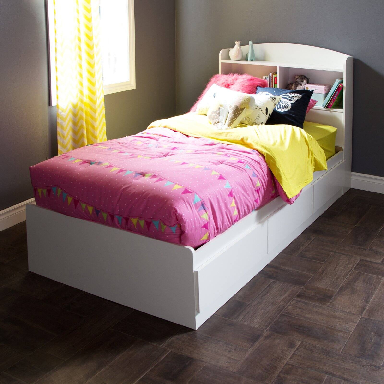 South Shore Logik Mates 3-Drawer Storage Bed