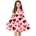 thumbnail image 2 of Tauxra Robe à Manches Longues pour Femmes, Robe Patineuse Extensible Évasée, Robe de Soirée Formelle à Col Rond et Tournoyante pour Femmes, Robe Basique Décontractée Unie à Manches Longues, 2 of 6