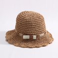 thumbnail image 2 of outdoor Sun Hat Breathable Wide Brim Beach Hat Beach Hats for Hiking, Travel, Outdoor, , Holiday Gifts Khaki, 2 of 7