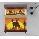 thumbnail image 2 of 3D Cowboy Knight Sunset Sky Quilt Cover Set Ropa de Cama Funda Nórdica Fundas de Almohada, 2 of 3