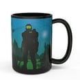 thumbnail image 5 of Zak Designs Xbox Game Studios Color Change 15 Ounce Mug, Halo, 5 of 6
