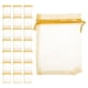 thumbnail image 4 of 100 bolsas de organza con cordón: bolsas de malla transparente para regalos de boda, dulces, joyas y fiestas. Elegantes bolsas para guardar regalos en celebraciones., 4 of 5