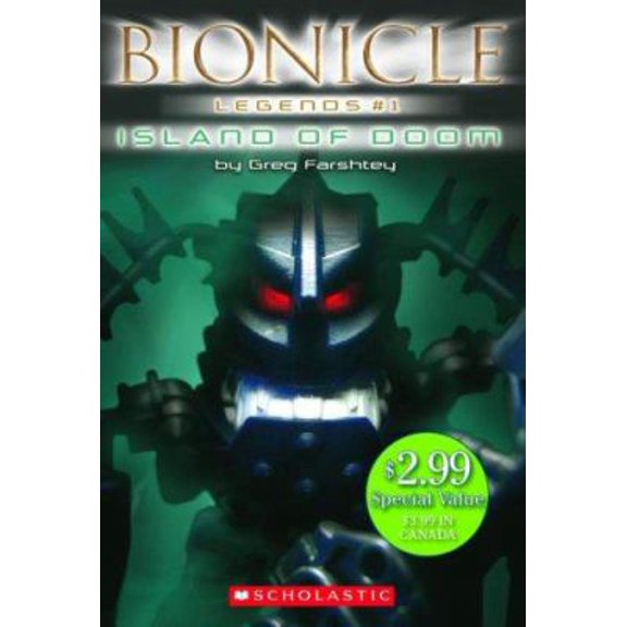 Pre-Owned Island Of Doom (Bionicle Legends) (Paperback) 0545013151 9780545013154
