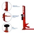 thumbnail image 3 of Rampa Hidráulica Automotriz 2 Postes HANTEC 10,500 Lbs 220V Rojo, 3 of 7